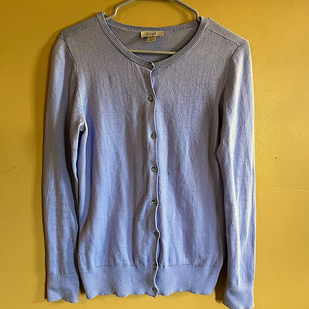 Loft Blue Cardigan